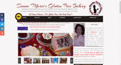 Desktop Screenshot of donnamariesbakery.com